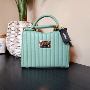 BEBE | SEAGRASS GREEN, HANDBAG WITH CROSSBODY STRAP